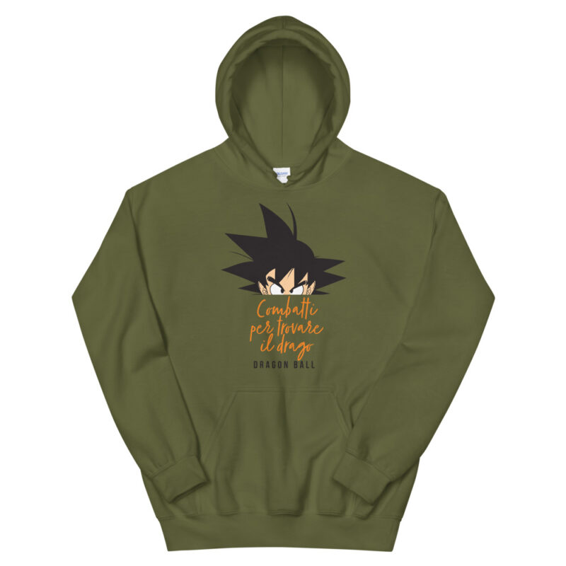 Felpa Goku Dragonball sigla